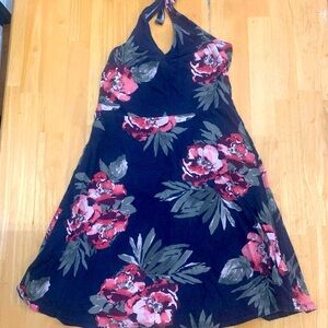 Tropical Aeropostale Halter Dress